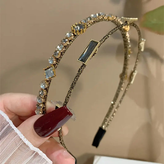 Glitter Rhine Stone Headband